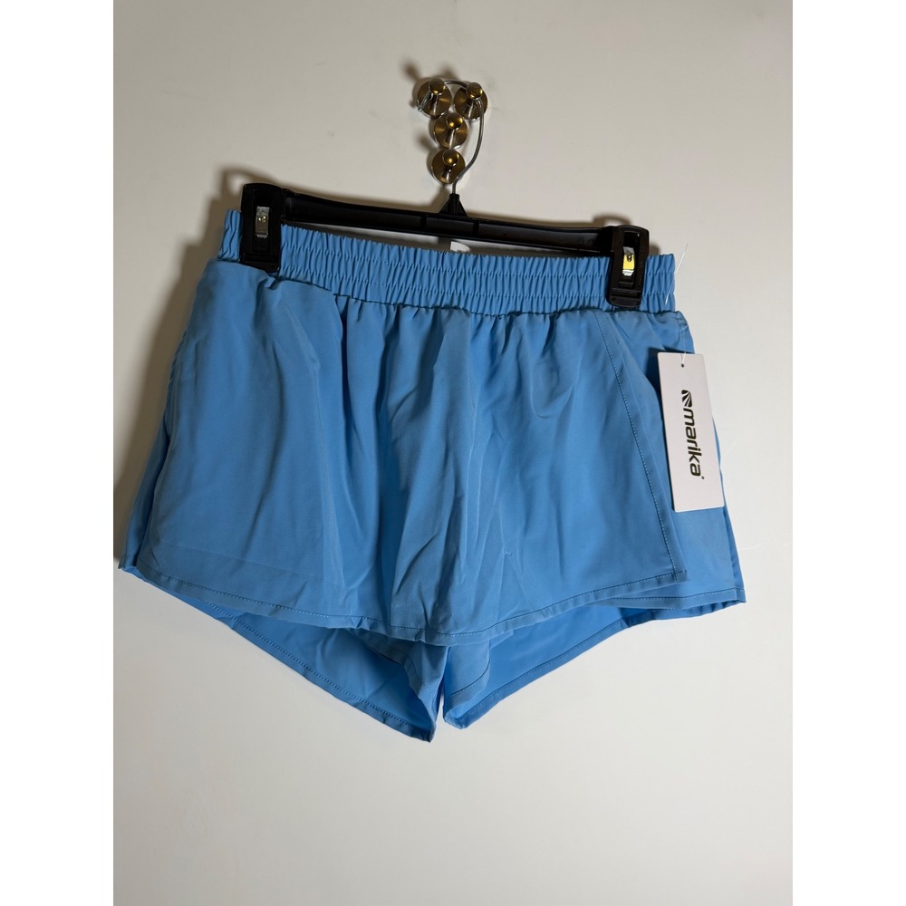 NWT Marika Lilian Skort Little Boy Blue Active Faux Wrap Skirt Pockets Small NEW